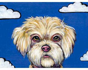 "Louise" Original Chris Wakefield Acrylic on Canvas Painting 